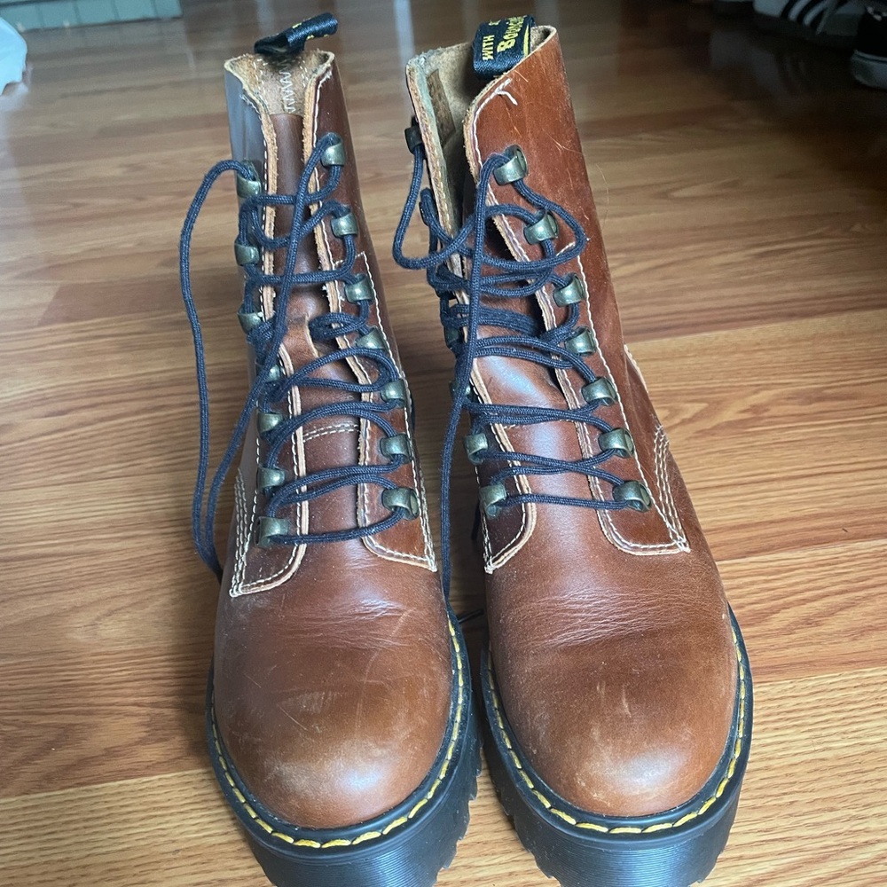 Dr. Martens Brown Leather Boots